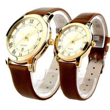 Hl45wholesale Pas Cher Prix Vente Chaude De Mode En Acier Inoxydable Hommes et Femmes Poignet À Quartz Montre